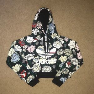 Adidas Cropped Hoodie